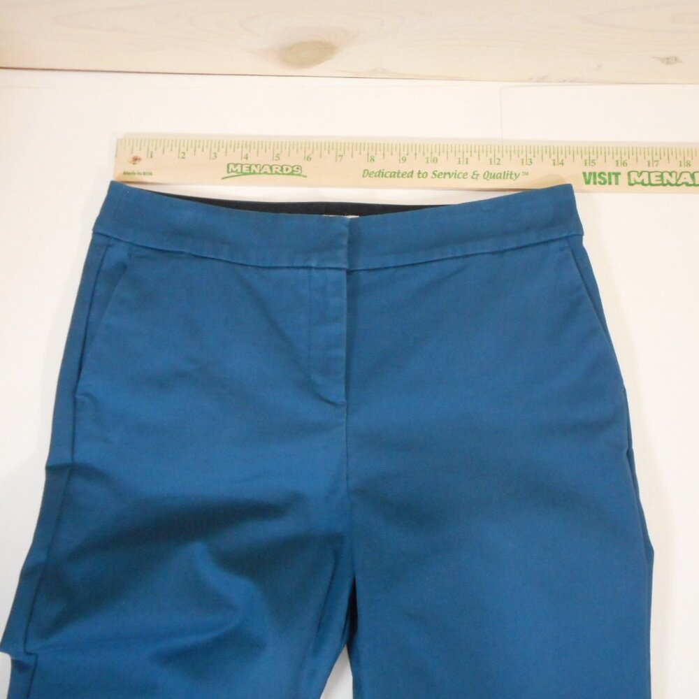 Boden Women's size US 4R Blue Pants Ankle Career Office Casual Pockets - Picture 5 of 9